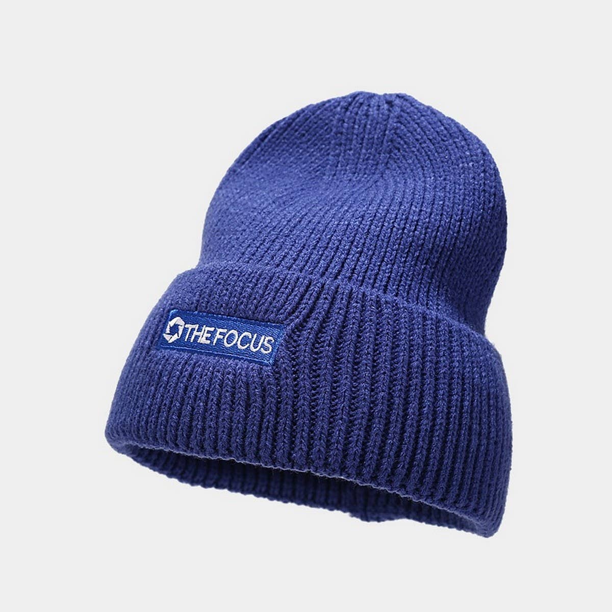 LETTER  THICKENED EMBROIDERED BEANIE KNITTED HAT_CWAH2073