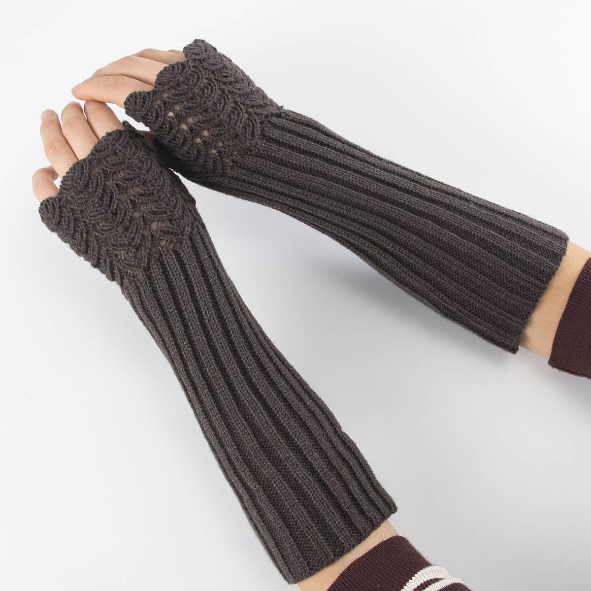 2024 NEW KNITTED FINGERLESS GLOVES SLEEVES_CWAG0100