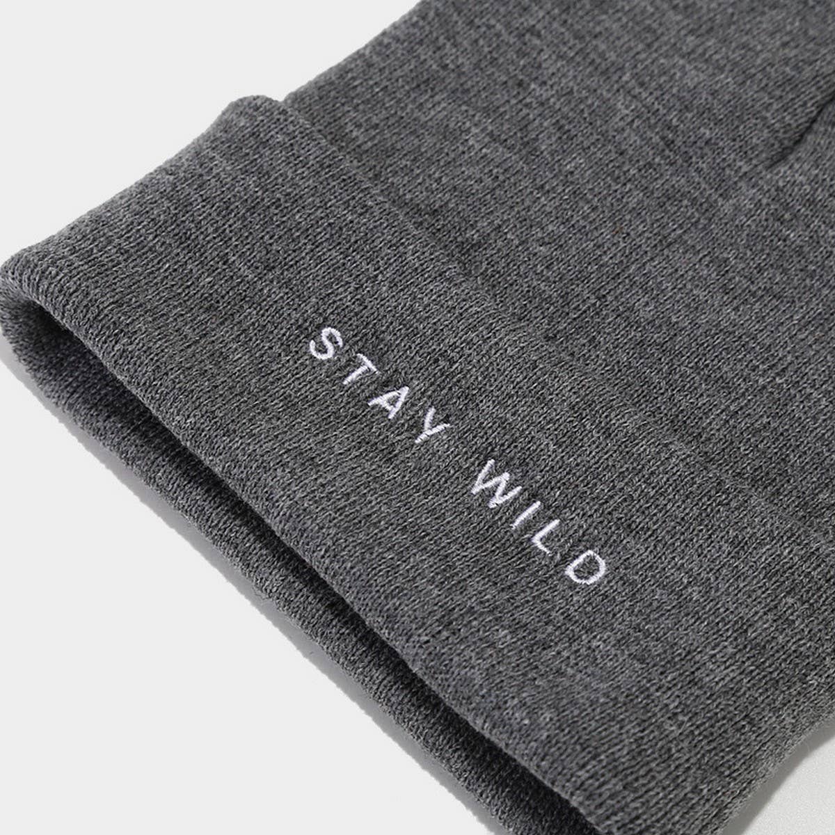 FASHION LETTER EMBROIDERY SIMPLE  KNITTED HAT_CWAH2087