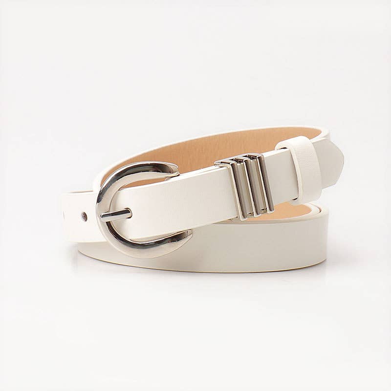 Fashionable and versatile jeans and casual belt