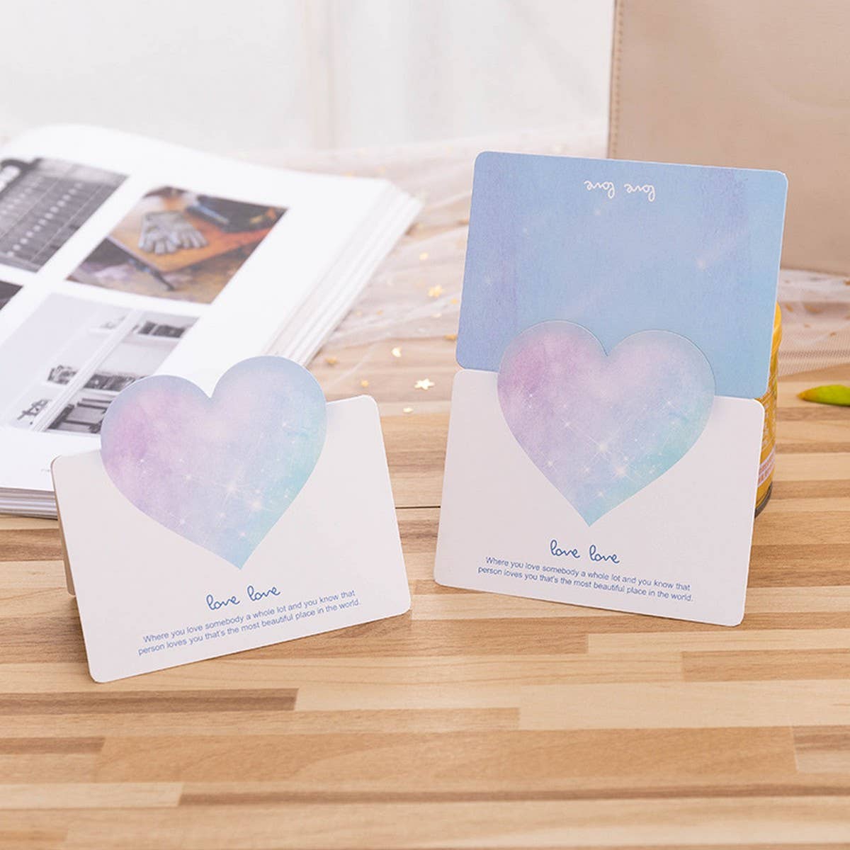 INS STYLE THREE-DIMENSIONAL LOVE GREETING CARD