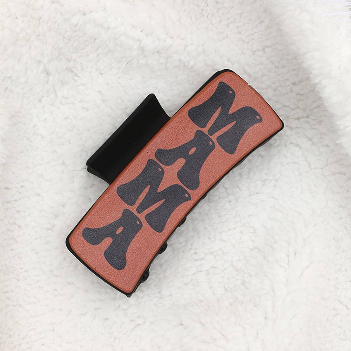 SUNFLOWER RETRO LETTERS WESTERN HAIR CLAW CLIPS