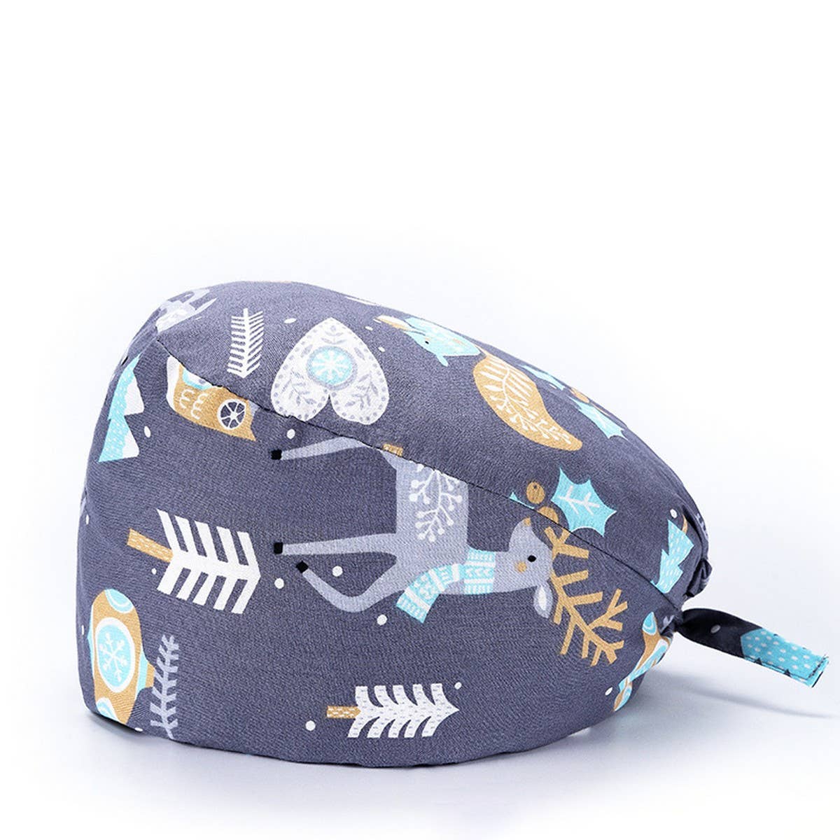 SURGICAL CAP PRINTED COTTON HAT NURSE CAP_CWAH3329