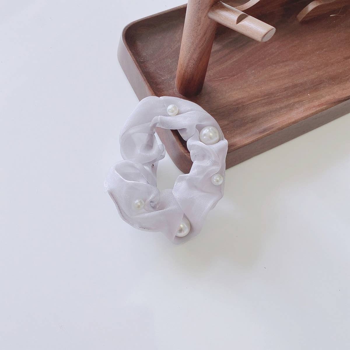 CHILDREN'S PEARL PURE COLOR HAIR TIE