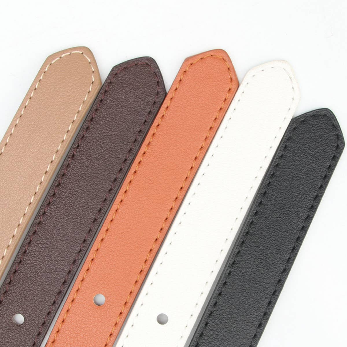 CWABE0922_ALL-MATCH OVAL ALLOY BUCKLE BELT