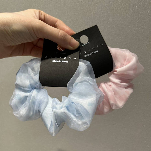 SWEET DOUBLE-LAYERED HAIR SCRUNCHIES