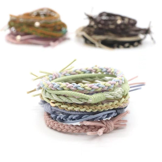 POPULAR HAND-WOVEN RETRO HAIR SCRUNCHIES_CWAHA2714