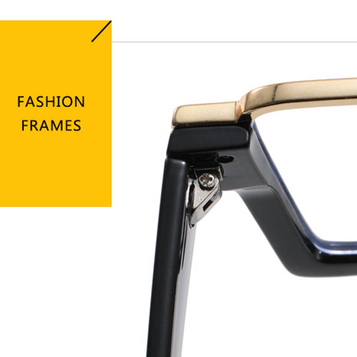 FASHIONABLE SQUARE FLAT GLASSES ANTI-BLUE LIGHT