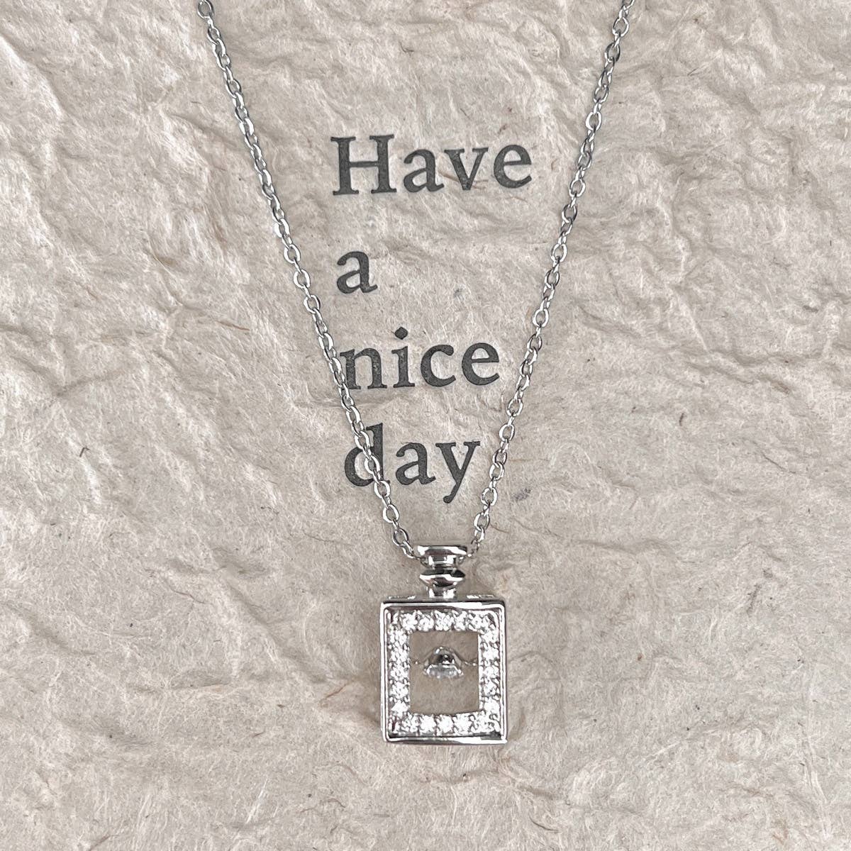 NEW SMALL BOTTLE ACCESSORIES NECKLACE