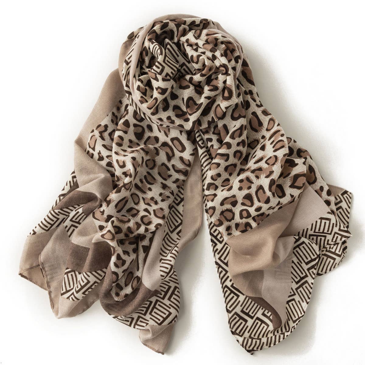 EUROPEAN AND AMERICAN LEOPARD PRINT SCARF_CWASC1015