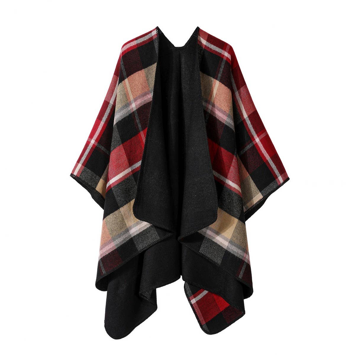 SHAWL FASHION ALL-MATCH THICK BLANKET CAPE CLOAK
