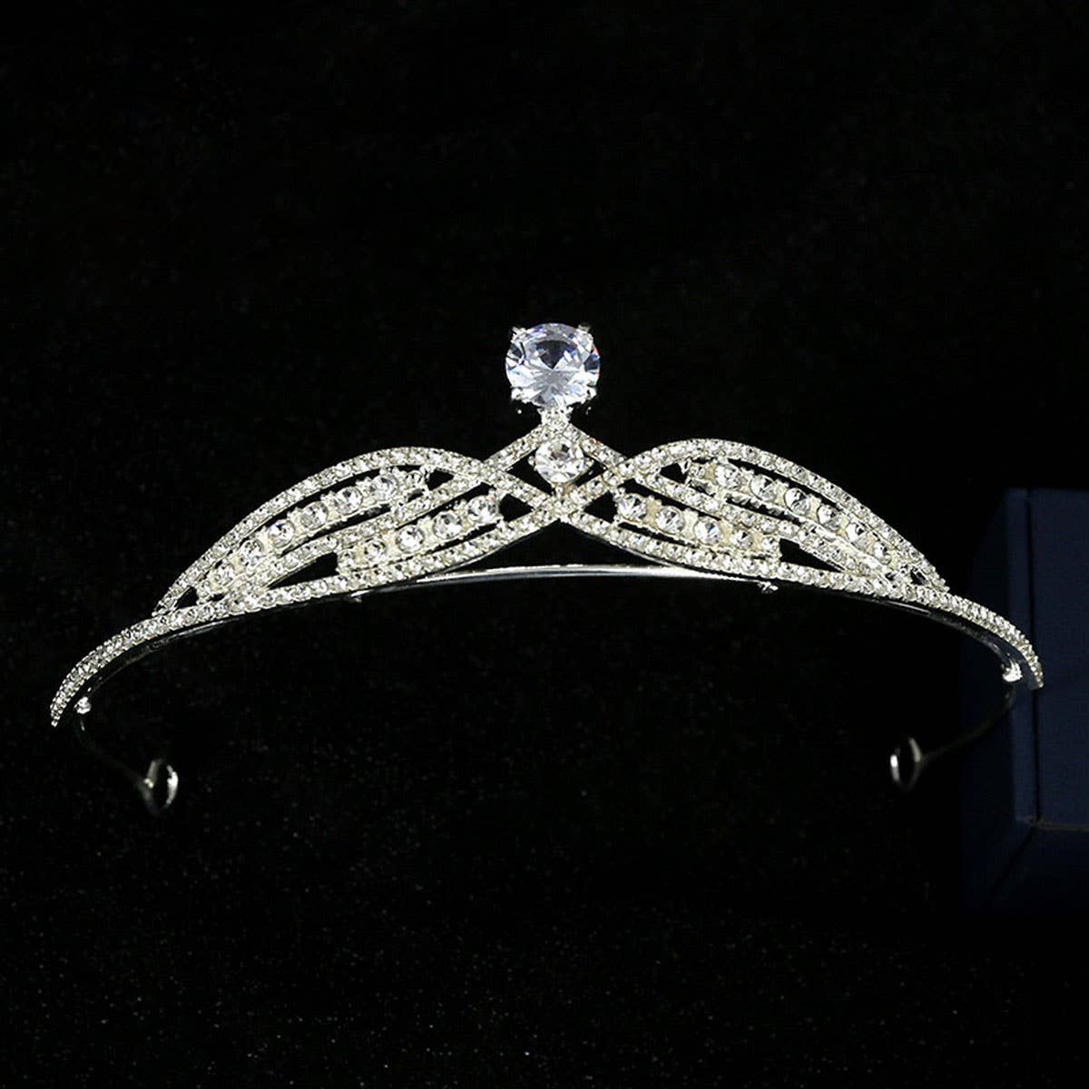 CELEBRITY-STYLE BRIDAL CROWN WEDDING ACCESSORIES_CWMM2028