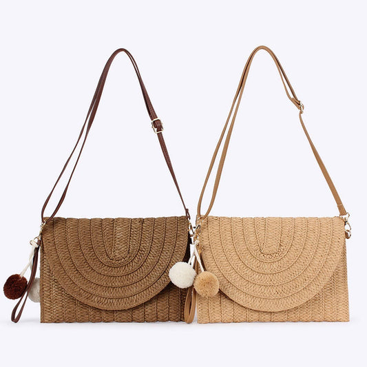HIGH-END SIMPLE VERSATILE HAND-WOVEN BAG_CWAB4693
