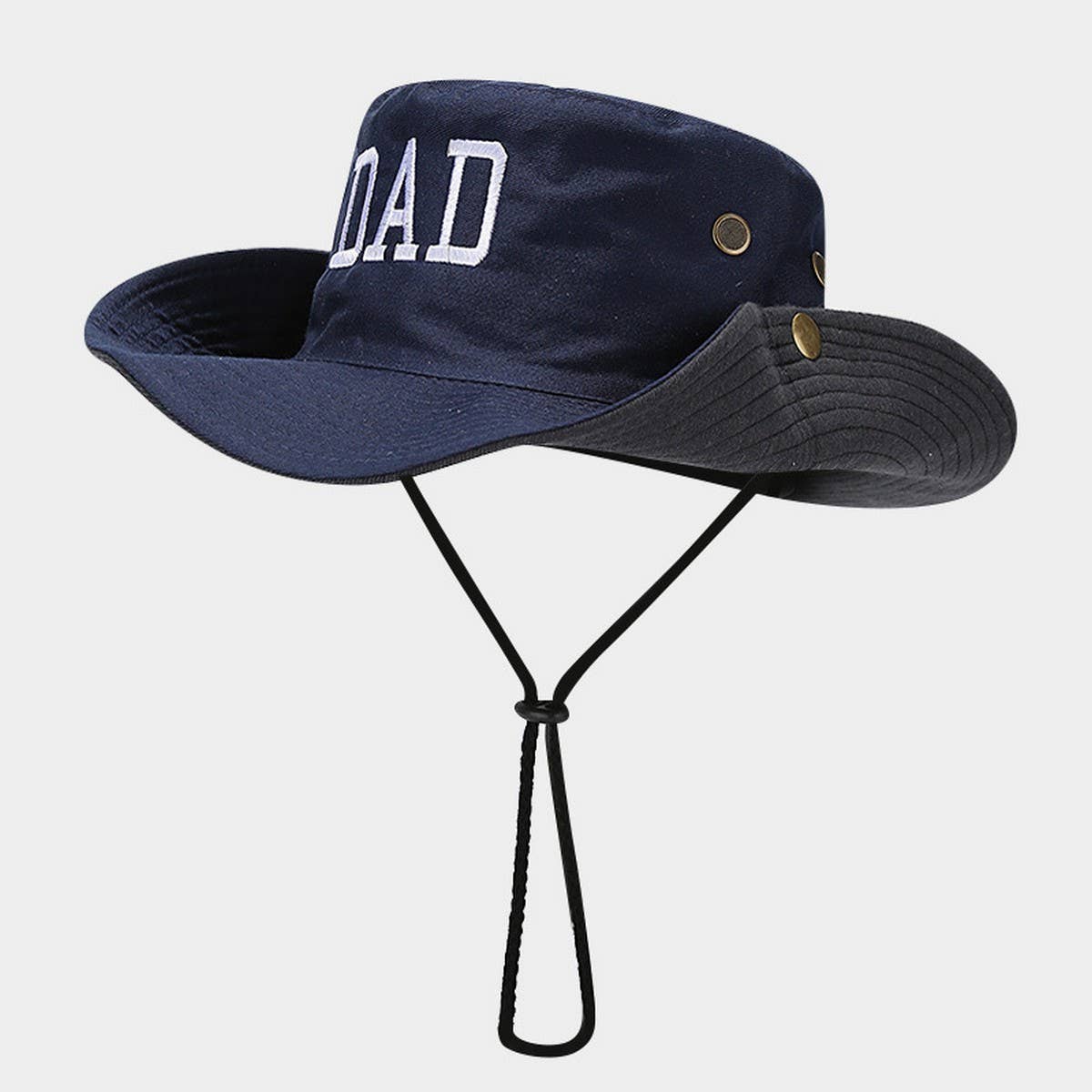 Men¡¯s Embroidered Wide Brim Sun Hat for Hiking_CWAH3806