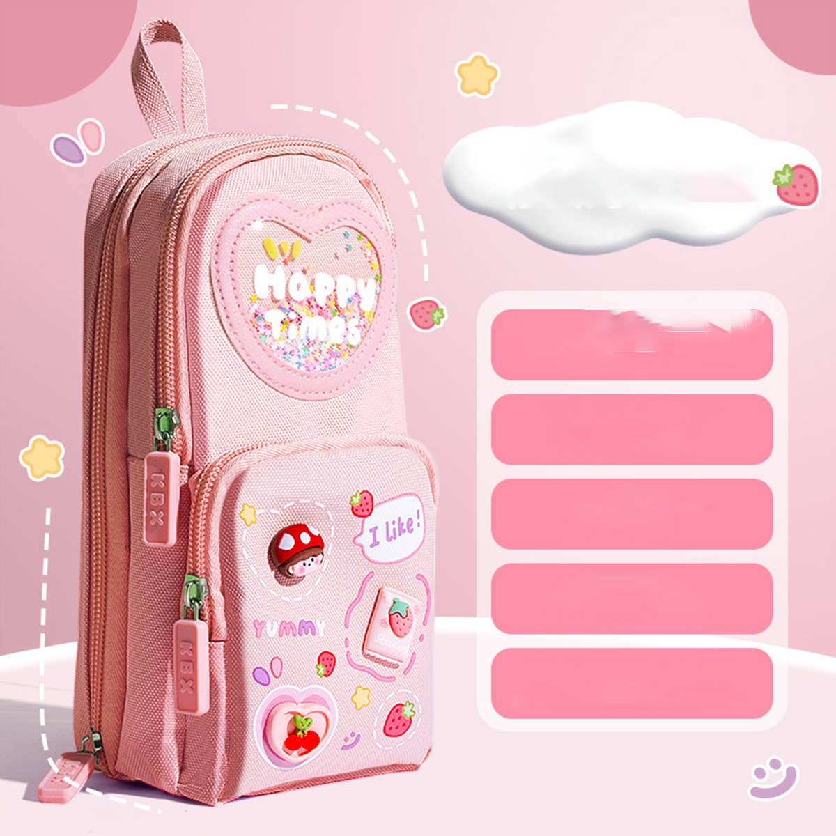 CUTE LARGE CAPACITY THREE-LAYER PENCIL POUCH_CWAB2800