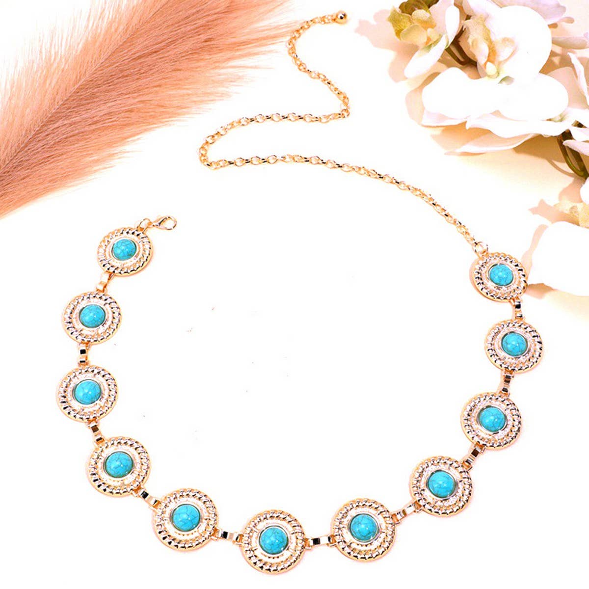 VINTAGE WOMEN'S FASHION WAIST CHAIN_CWABE0621