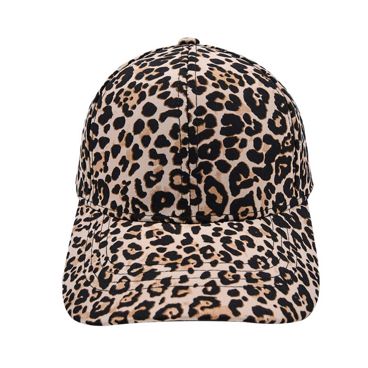 Leopard Print Baseball Cap-Sun Protection Hat CWAH1223