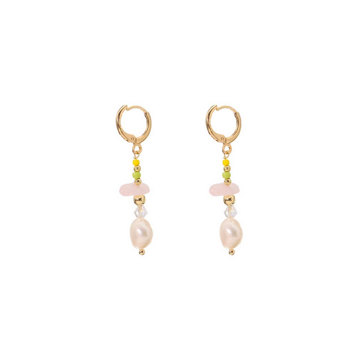 HIGH-GRADE RETRO NATURAL PEARL EARRINGS FOR WOMEN
