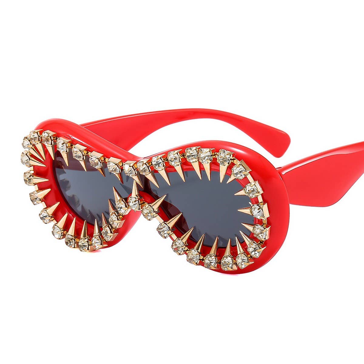 ONE-PIECE PUNK HEAVY-DUTY PARTY SUNGLASSES_CWASG0866
