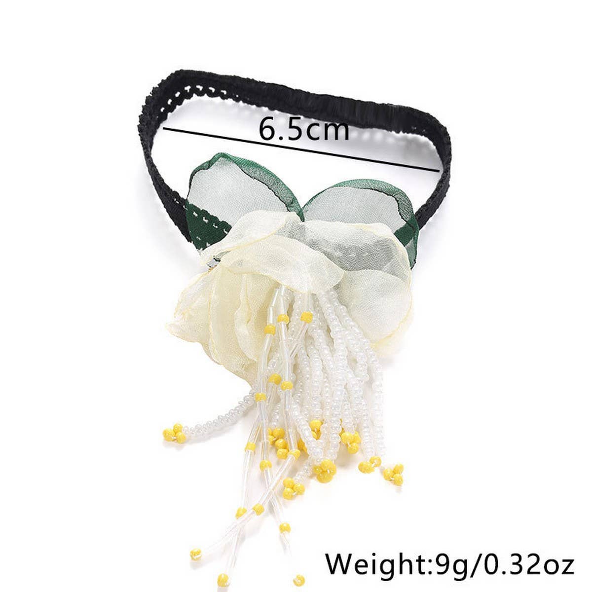 Boho Flower Tassel Anklet ??Handmade_CWMM6351