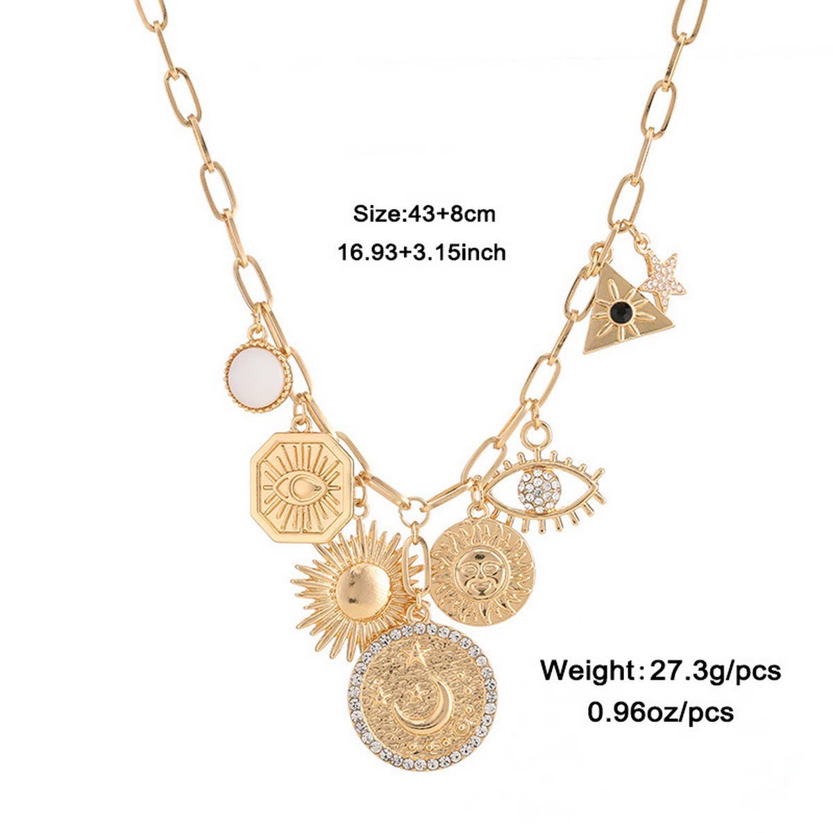 WOMEN'S STARRY SKY NECKLACE BRACELET EARRINGS SET