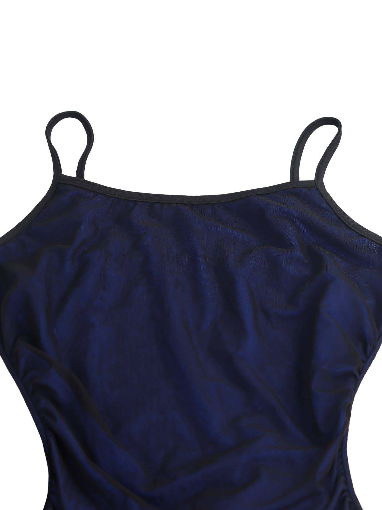 Sexy satin solid-color body-hugging halter dress