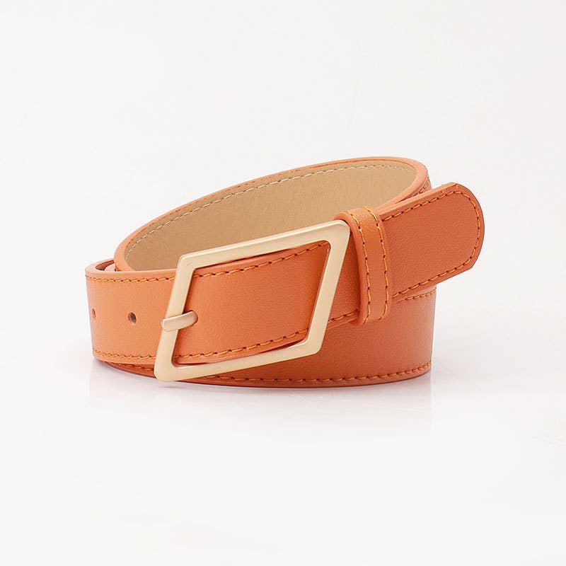 Versatile and high-end alloy pin buckle belt