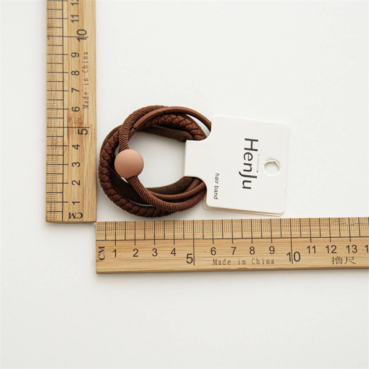 4PCS/SET BALL SIMPLE HAIR TIES_CWAHA0333