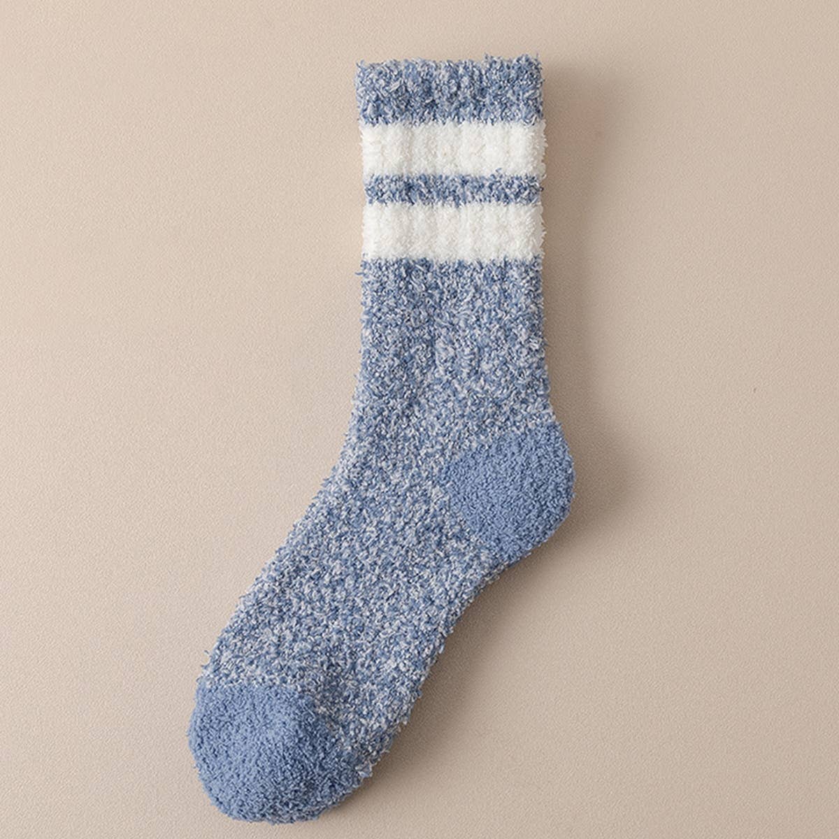 AUTUMN AND WINTER MID-LENGTH THICK FLEECE SOCKS_CWMS0772