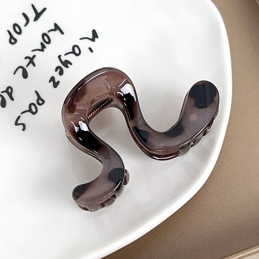 High-end semi-tied simple geometric hair clips