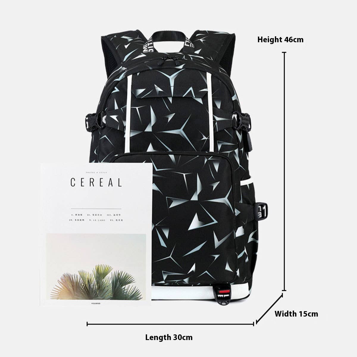 Printed Backpacks for School, Water-Resistant_CWAB5457