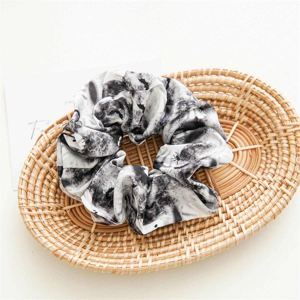 HALLOWEEN PRINTED LARGE INTESTINE HAIR TIE_CWAHA1463