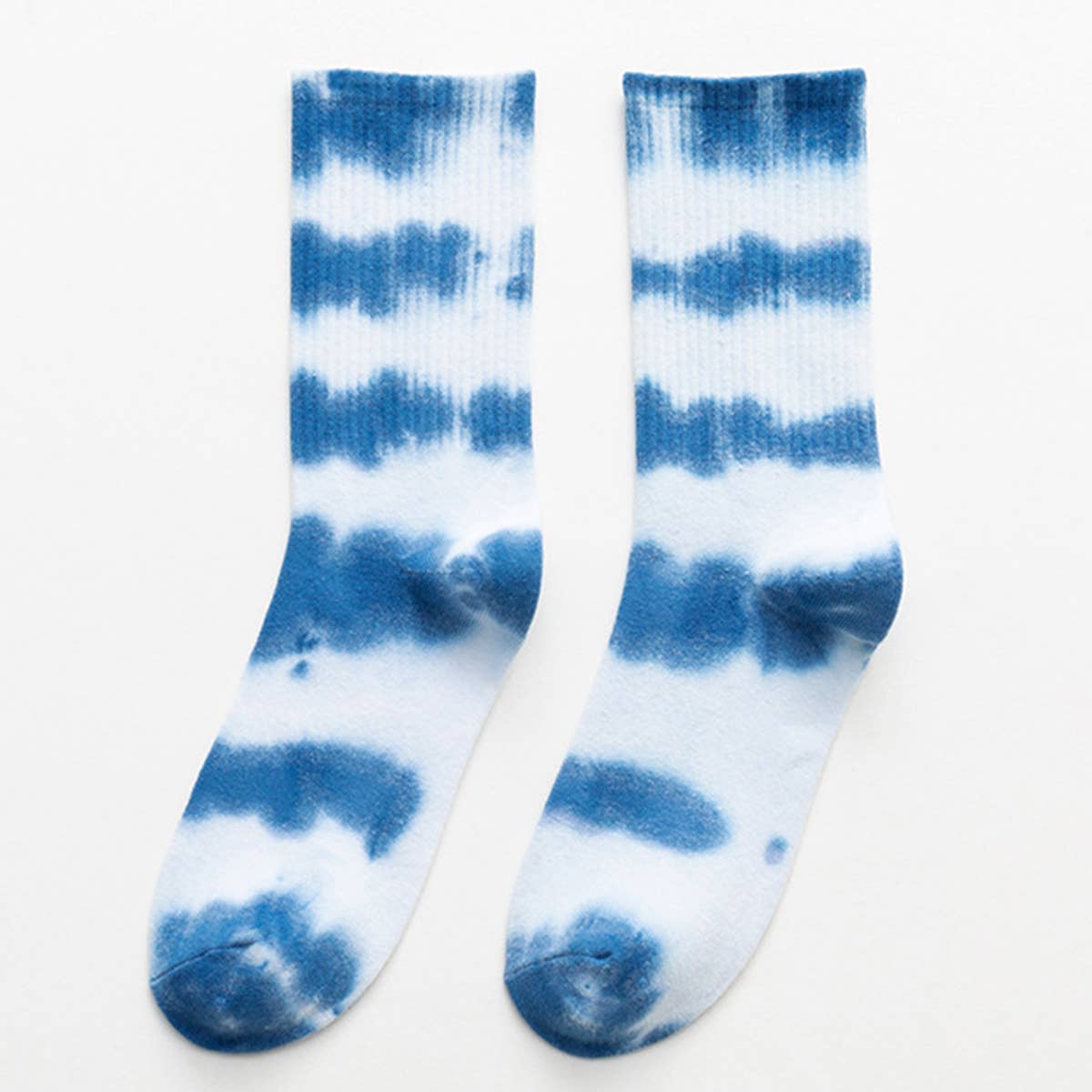 SIMPLE TIE-DYED HIGH-TOP SOCKS_CWMS0263