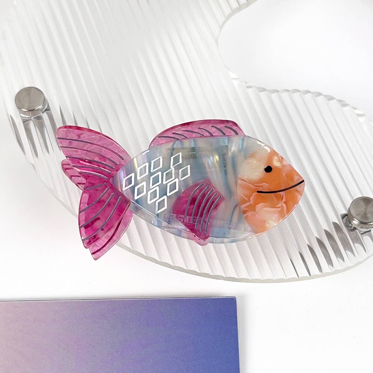 Goldfish Acetate Claw Clip Hair Accessory