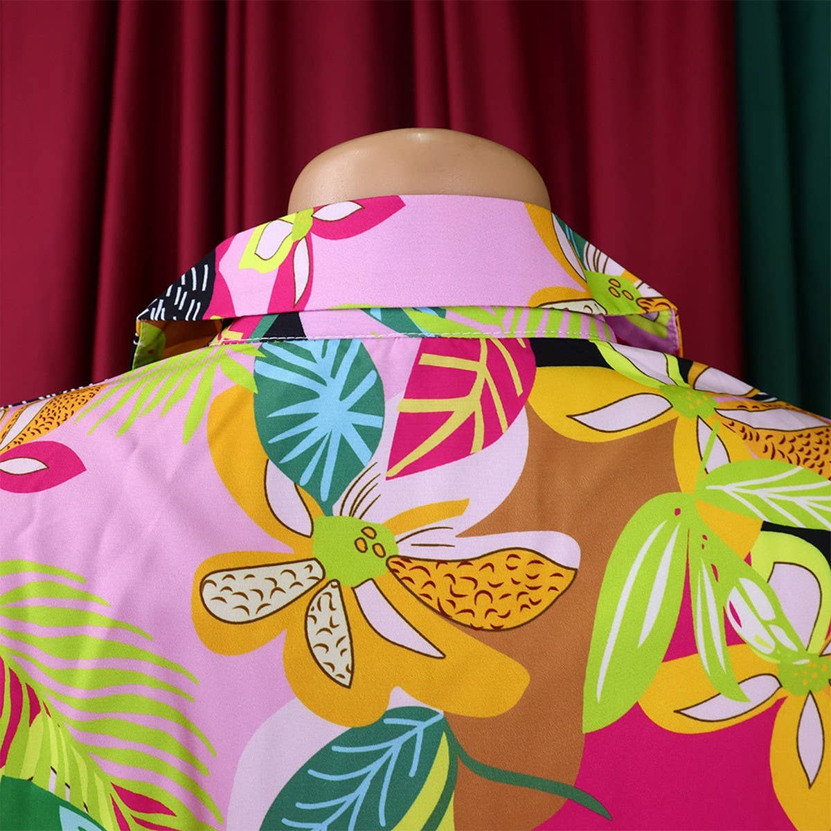 PRINTED SHIRT TOP WIDE-LEG PANTS TWO-PIECE SET_CWSTB1143