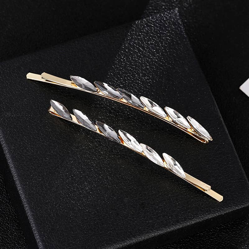 ONE WORD CLIP SWEET GLASS HAIR ACCESSORIES