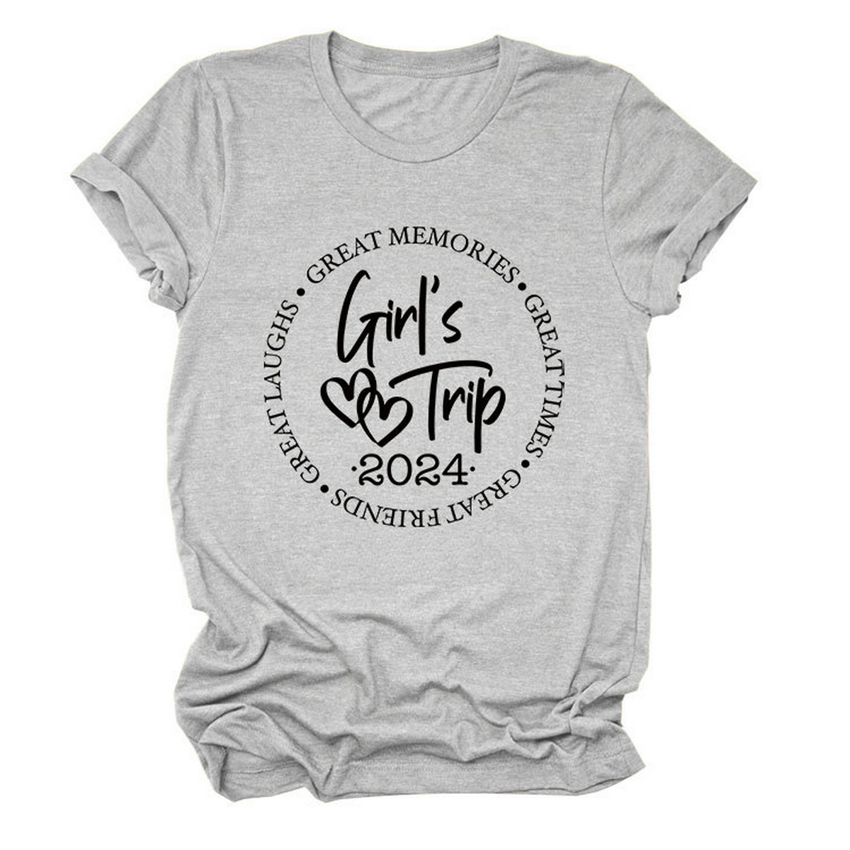 Women??¢s Casual Crew Neck T-Shirt, Loose Fit_CWTTS1471