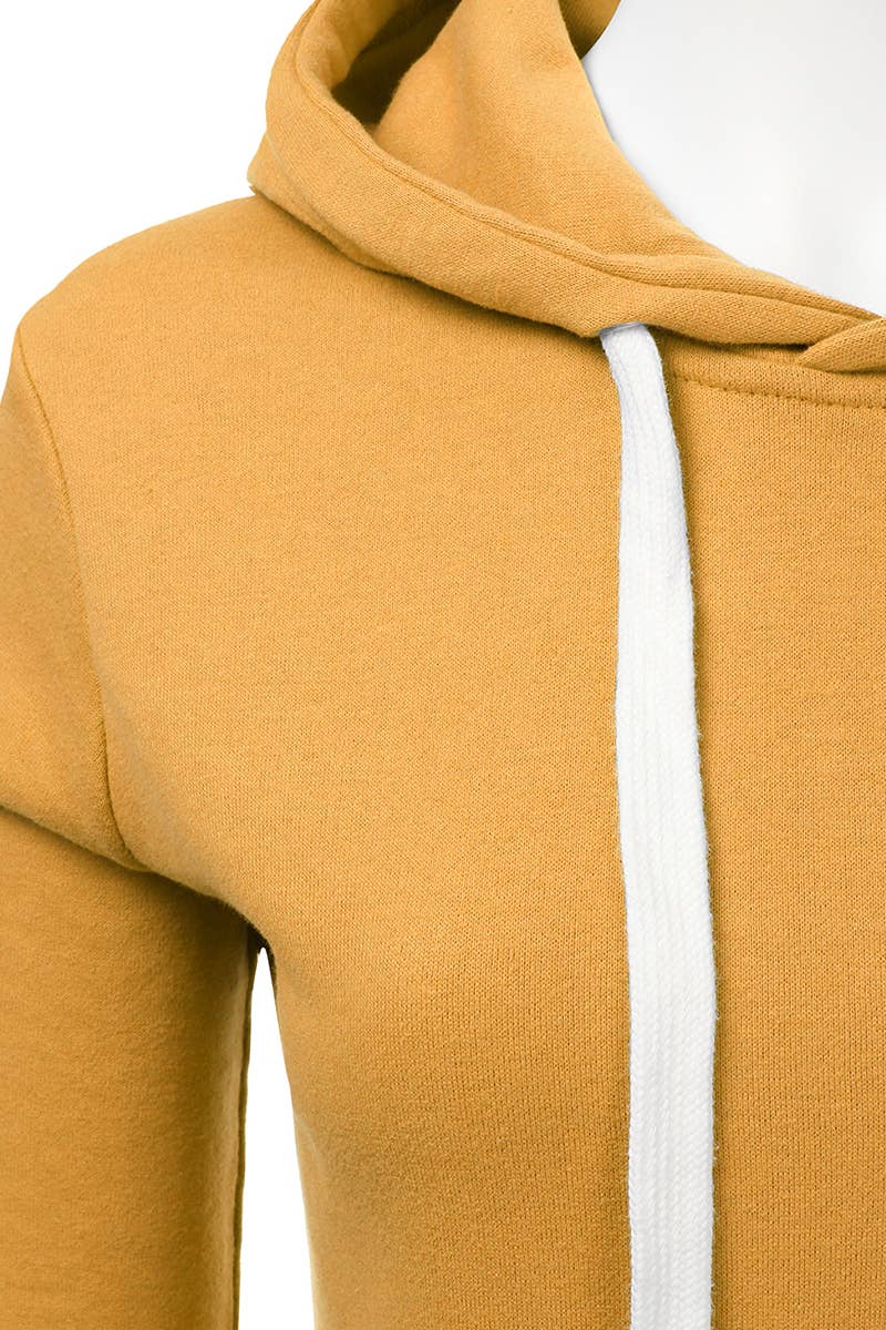 AWOHOL193_Basic Lightweight Pullover Hoodie