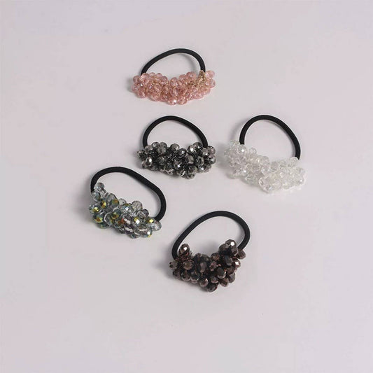 Crystal Hair Band Elastic High-Strength Hair Tie