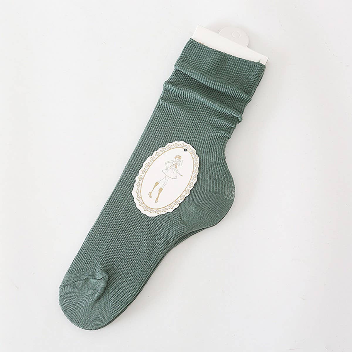 AUTUMN AND WINTER SOLID COLOR RETRO STOCKINGS_CWMS0982