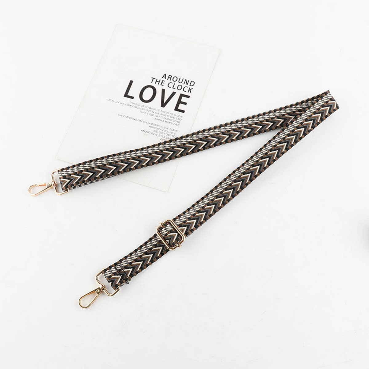 ADJUSTABLE COLORFUL JACQUARD BAG STRAP_CWMM1045