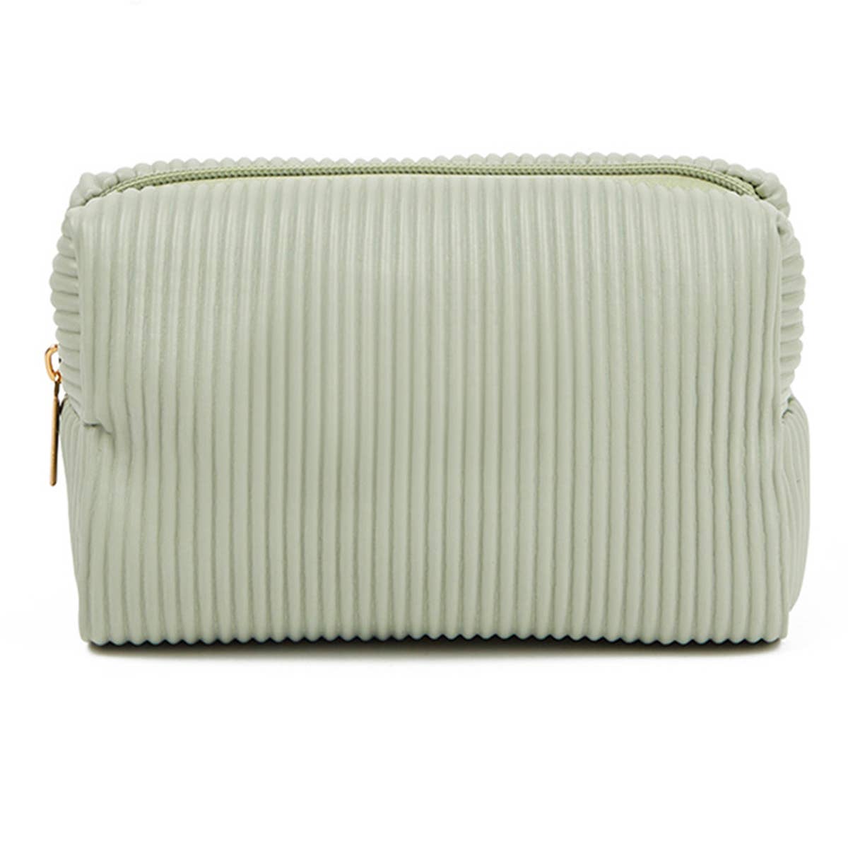 PORTABLE PLEATED WATERPROOF ZIPPER MAKEUP BAG_CWAB1444
