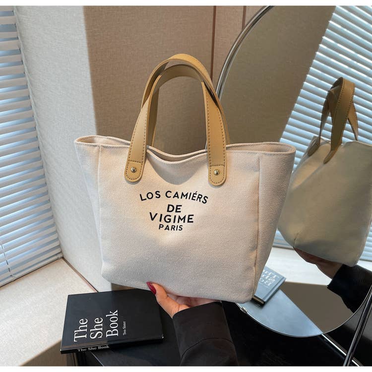 Large-capacity simple and casual bucket bag