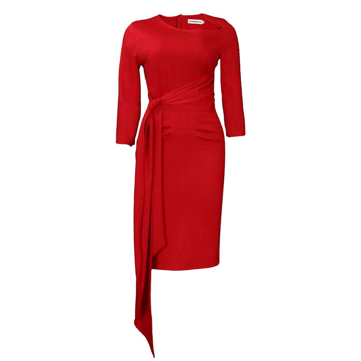TEMPERAMENT COMMUTING PLEATED TIE DRESS