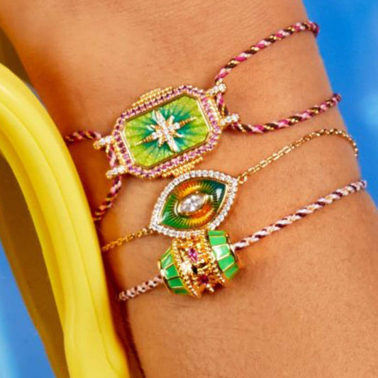 Women's Tarot Diamond Oil Drop Bracelet