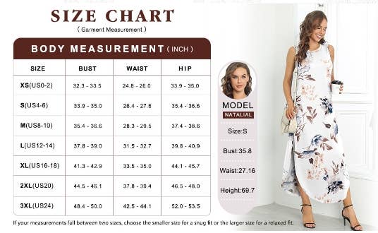 CWDMD5906_SLEEVELESS FLORAL PRINT PULLOVER MAXI DRESS