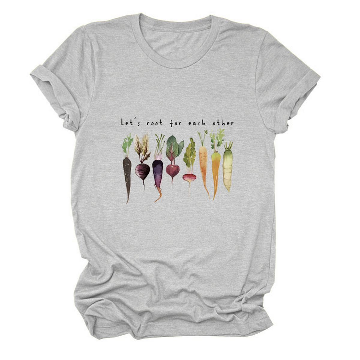 Women??¢s Crew Neck Tee with Positive Quote_CWTTS1478