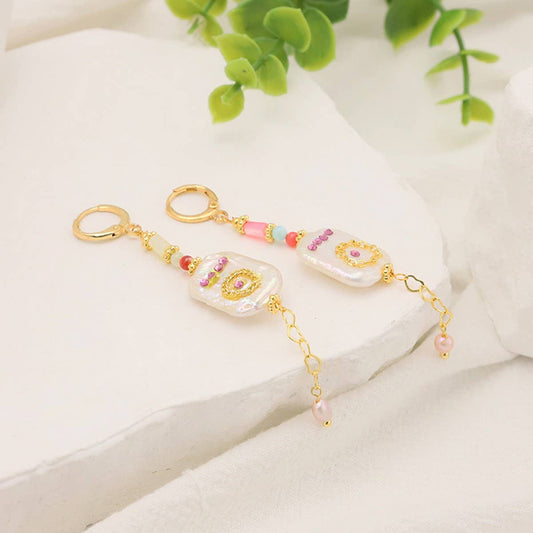 HIGH-END SWEET AND VERSATILE PEARL EARRINGS