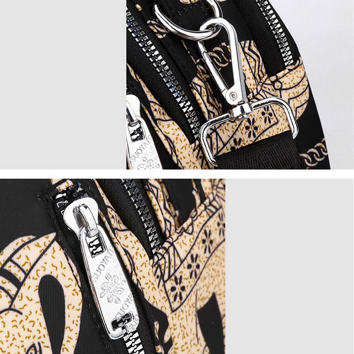 NYLON LARGE CAPACITY SHOULDER MESSENGER BAG_CWAB3488