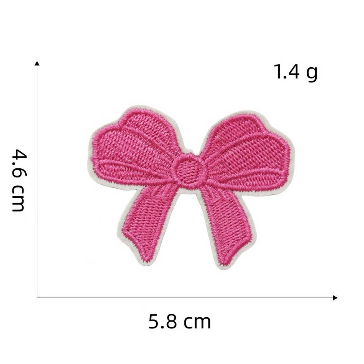 NEW PINK CARTOON EMBROIDERED CLOTH PATCH